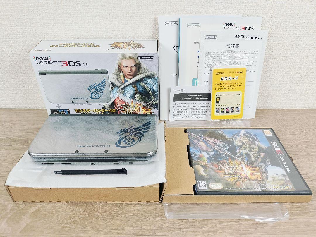 美品 New ニンテンドー 3DSLL モンスターハンター4G スペシャル 美品 New ニンテンドー 3DSLL モンスターハンター4G スペシャル