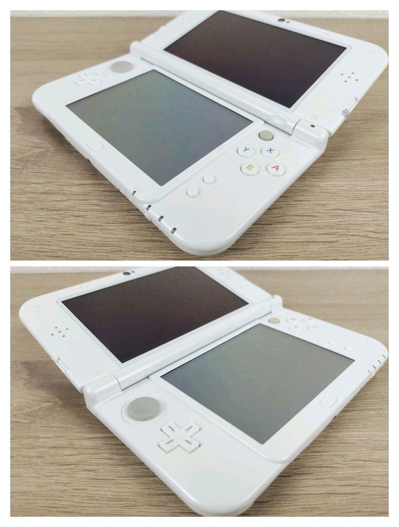 美品 New ニンテンドー 3DS LL パールホワイト 上画面IPS液晶 美品 New ニンテンドー 3DS LL パールホワイト 上画面IPS液晶