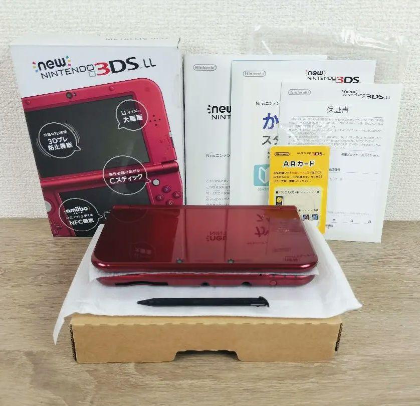 希少・美品 上下IPS液晶 New ニンテンドー3DS LL メタリック 希少・美品 上下IPS液晶 New ニンテンドー3DS LL メタリック