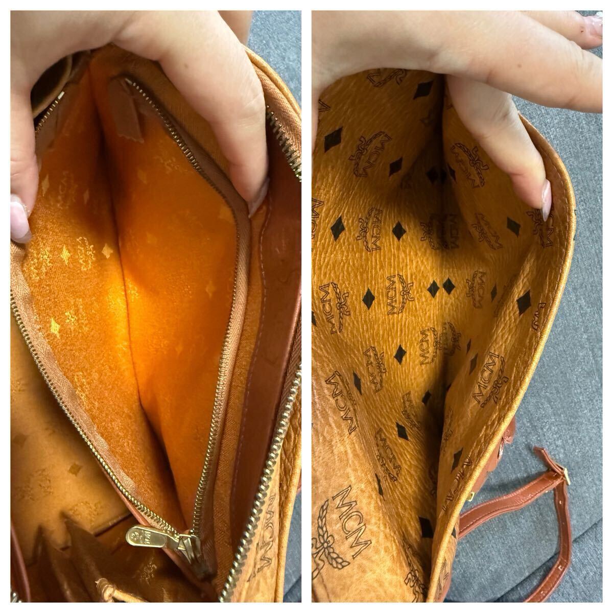MCM エムシーエム 2way ミニボストンバッグ ハンドバッグ MCM エムシーエム 2way ミニボストンバッグ ハンドバッグ