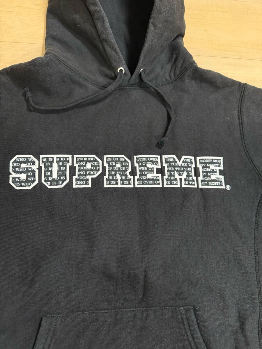 supreme シュプリーム 川口春奈着用パーカー S パーカー 黒 supreme シュプリーム 川口春奈着用パーカー S パーカー 黒
