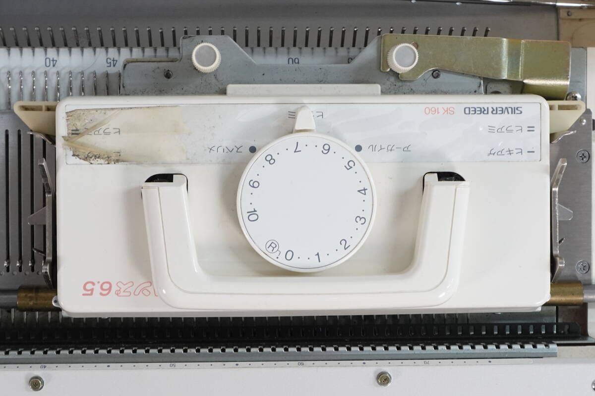 SILVER REED 編み機 SK160 ハンズ6.5 シルバーリード 現状品 手 SILVER REED 編み機 SK160 ハンズ6.5 シルバーリード 現状品 手