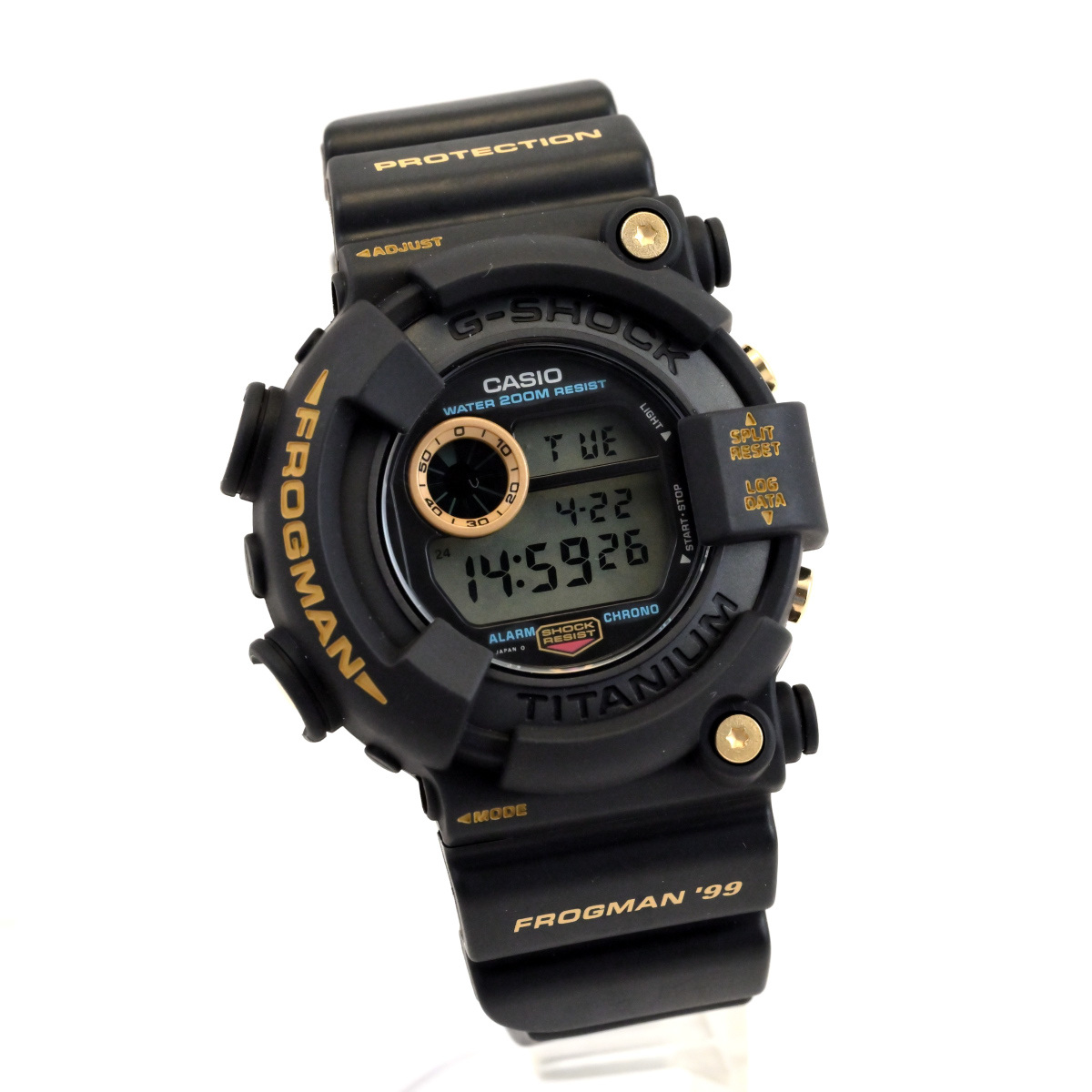 美品 動作品 G-SHOCK フロッグマン FROGMAN DW-8200BU-9AT 美品 動作品 G-SHOCK フロッグマン FROGMAN DW-8200BU-9AT