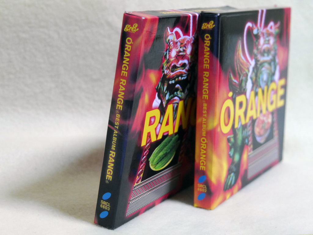 [ORANGE RANGE BEST ALBUM]ORANG,RANGE2 шт. комплект slip кейс, специальный фото буклет имеется 