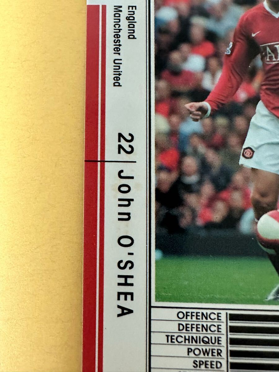 ◆WCCF 06-07 ジョン?オシェイ John O'shea Manchester United 1981◆