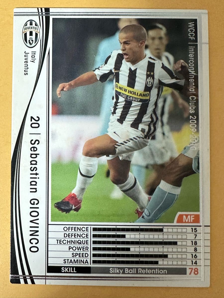 ◆WCCF 09-10 セバスティアン?ジョビンコ Sebastian Giovinco Juventus Italy 1987◆