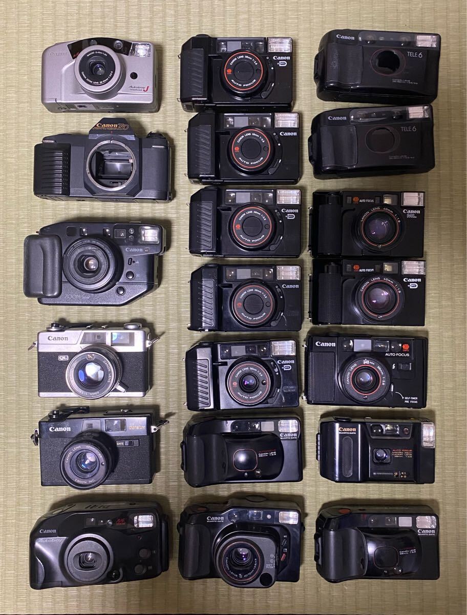 キャノン canon AUTOBOY オートボーイ canon T50 等 合計21台 キャノン canon AUTOBOY オートボーイ canon T50 等 合計21台