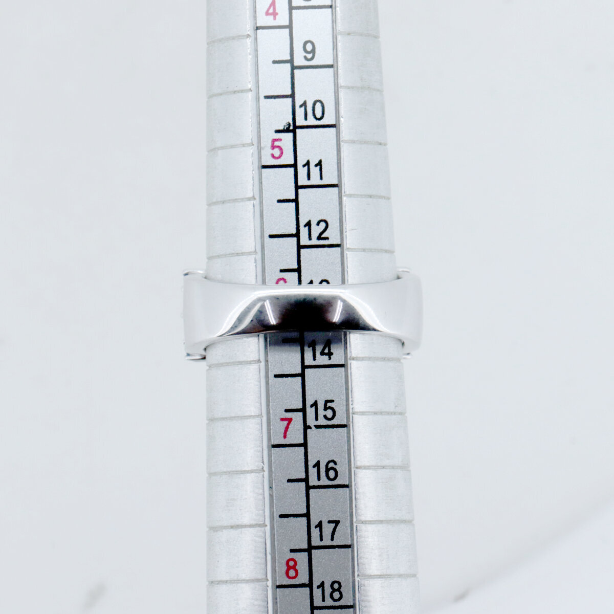 タサキ サファイア ダイヤモンド リング 指輪 0.23ct 12号 K18WG(18金 ホワイトゴールド) 質屋出品_画像7