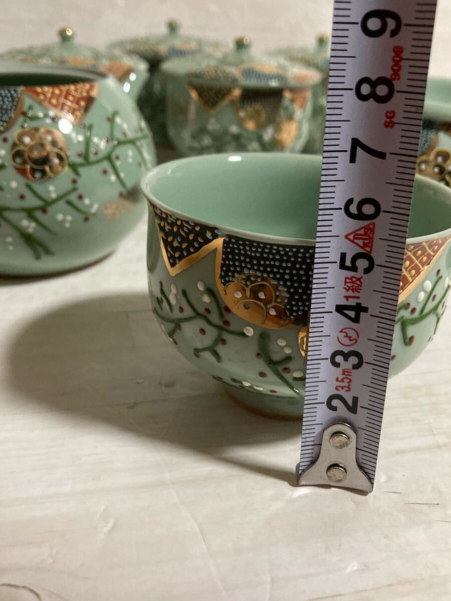 清水焼 茶器 煎茶道具 茶道具 湯呑 茶器セット 金彩 急須 清水焼 茶器 煎茶道具 茶道具 湯呑 茶器セット 金彩 急須