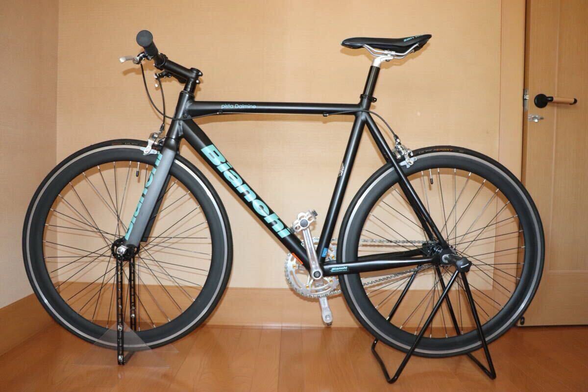 *[ на месте доставка только ]bi Anne kipi старт Flat |Bianchi PISTA FLAT Alu размер :55 прекрасный товар 