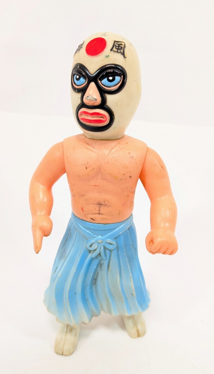 激レア】ソフビ タイガーマスク 中嶋製作所 ミスターカミカゼ 激レア】ソフビ タイガーマスク 中嶋製作所 ミスターカミカゼ