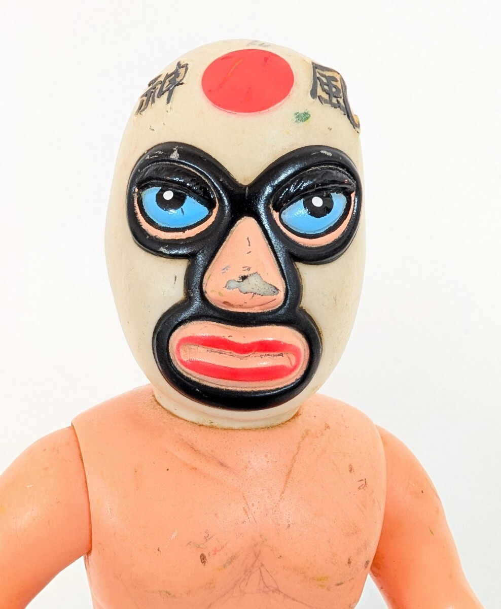 激レア】ソフビ タイガーマスク 中嶋製作所 ミスターカミカゼ 激レア】ソフビ タイガーマスク 中嶋製作所 ミスターカミカゼ