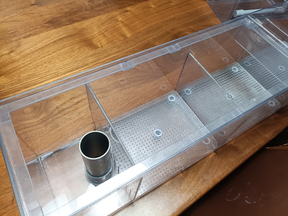90cm水槽用上部フィルター ガラス水槽用 3層式 ウールボックス付 90cm水槽用上部フィルター ガラス水槽用 3層式 ウールボックス付