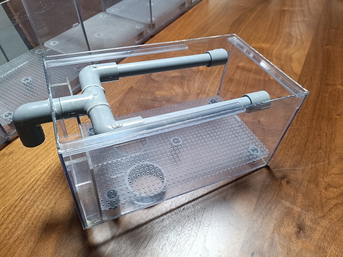 90cm水槽用上部フィルター ガラス水槽用 3層式 ウールボックス付 90cm水槽用上部フィルター ガラス水槽用 3層式 ウールボックス付