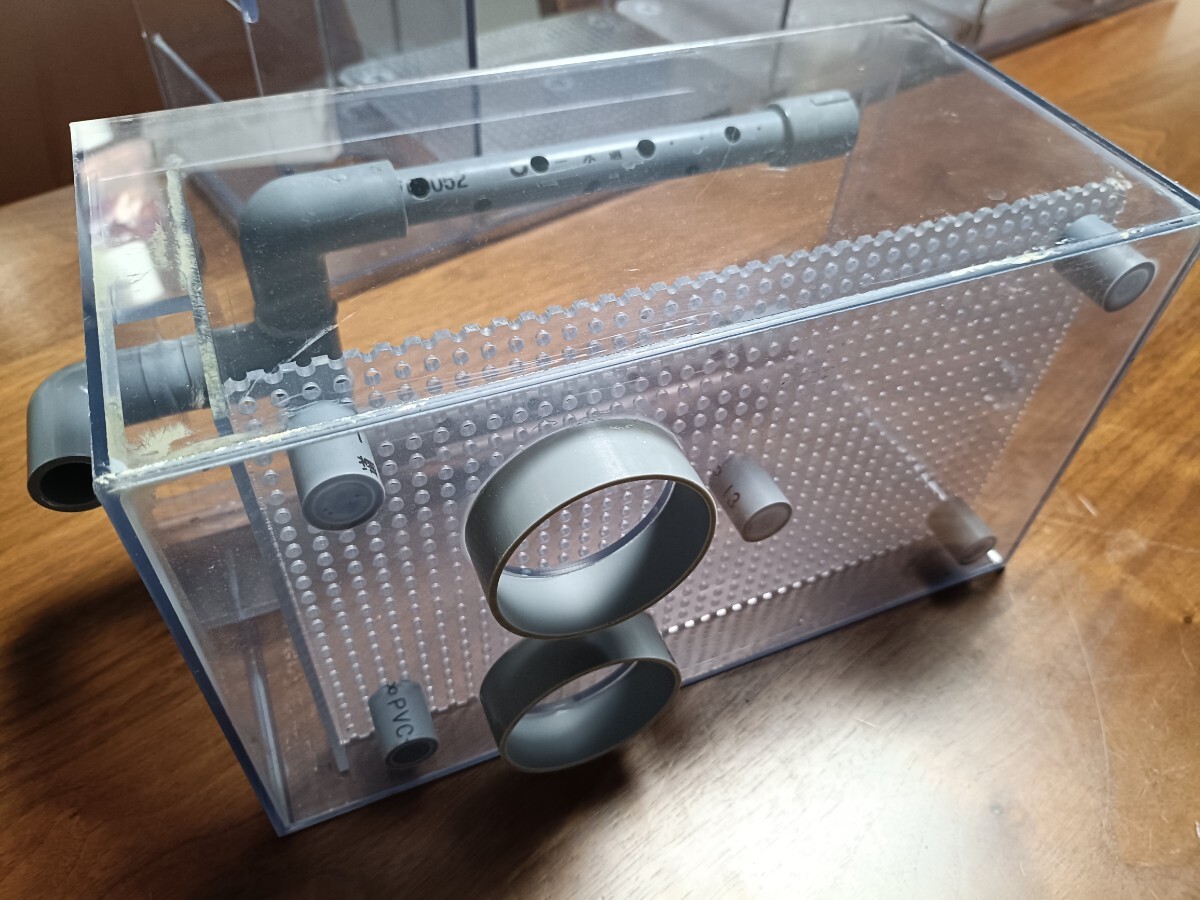 90cm水槽用上部フィルター ガラス水槽用 3層式 ウールボックス付 90cm水槽用上部フィルター ガラス水槽用 3層式 ウールボックス付