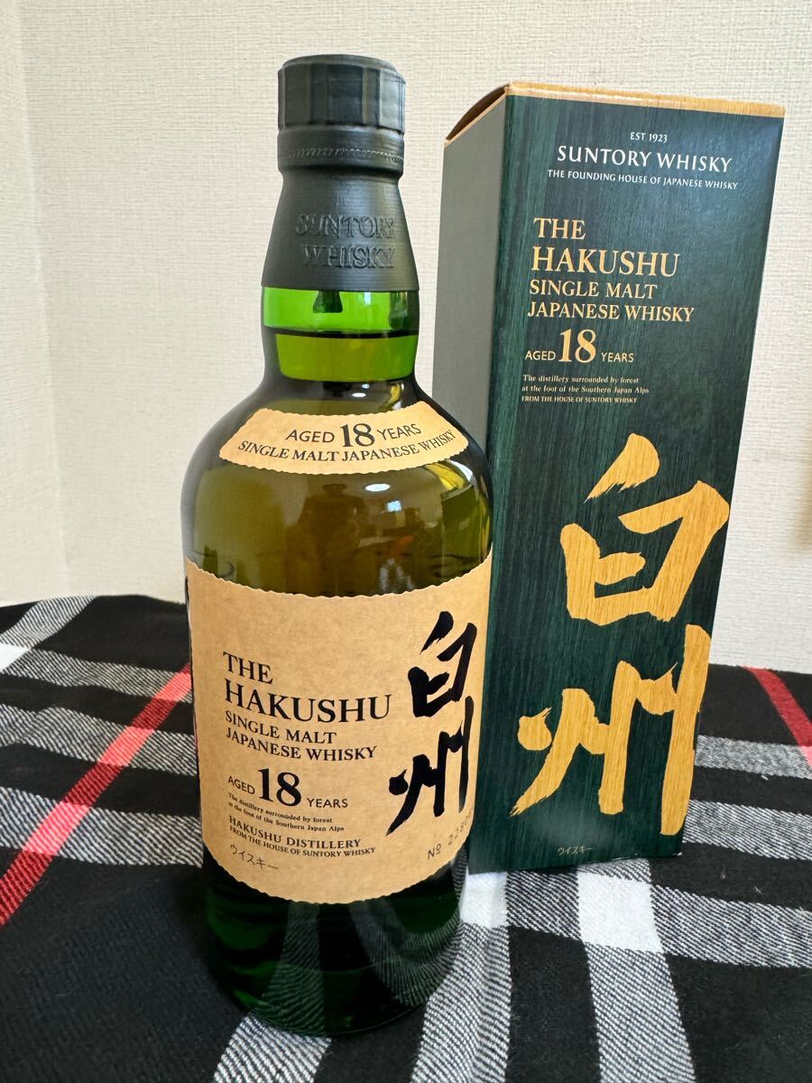 Suntory белый .18 год 700ml нераспечатанный в коробке Suntory односолодовый виски 