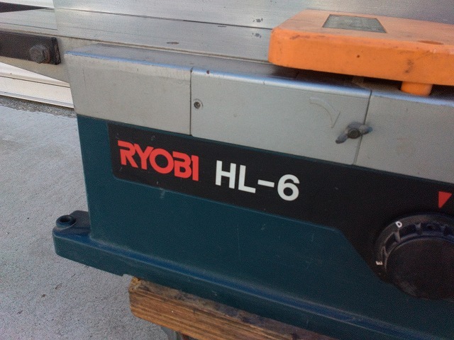 A-2312】RYOBI リョービ HL-6 小型手押しカンナ 100V 電動かんな A-2312】RYOBI リョービ HL-6 小型手押しカンナ 100V 電動かんな