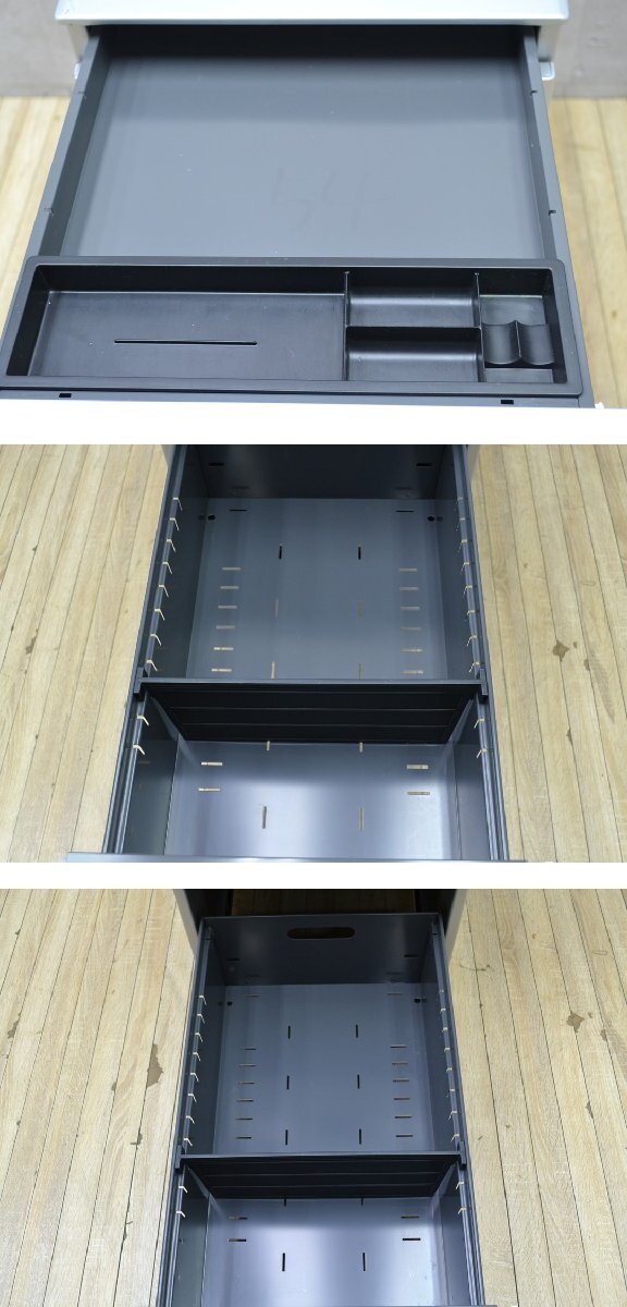 W1234##KOKUYOkokyo# тумбочка с ящиками * тумбочка с ящиками * боковой тумбочка на колесах #SD-GT46T3S81#JOIFA606# свободный с роликами # ключ нет #H645×W395×D600