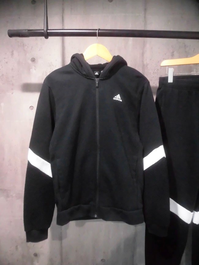 adidas アディダス Winterized ボアフリース切替 スウェット adidas アディダス Winterized ボアフリース切替 スウェット