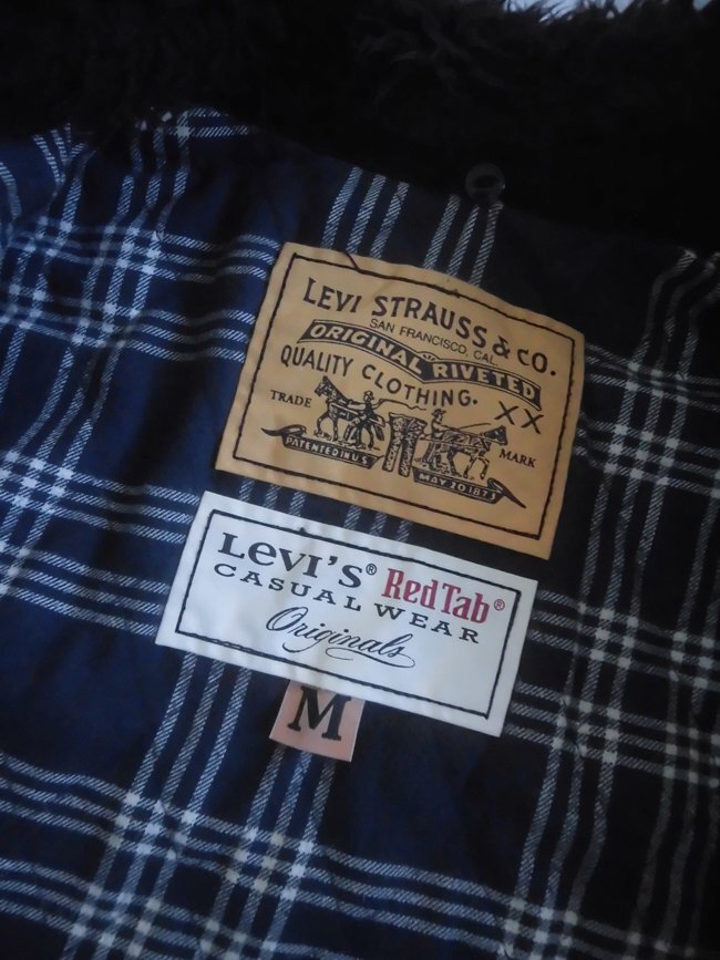 Levi's RED TAB リーバイス レッドループ 衿ボア コーデュロイ Levi's RED TAB リーバイス レッドループ 衿ボア コーデュロイ