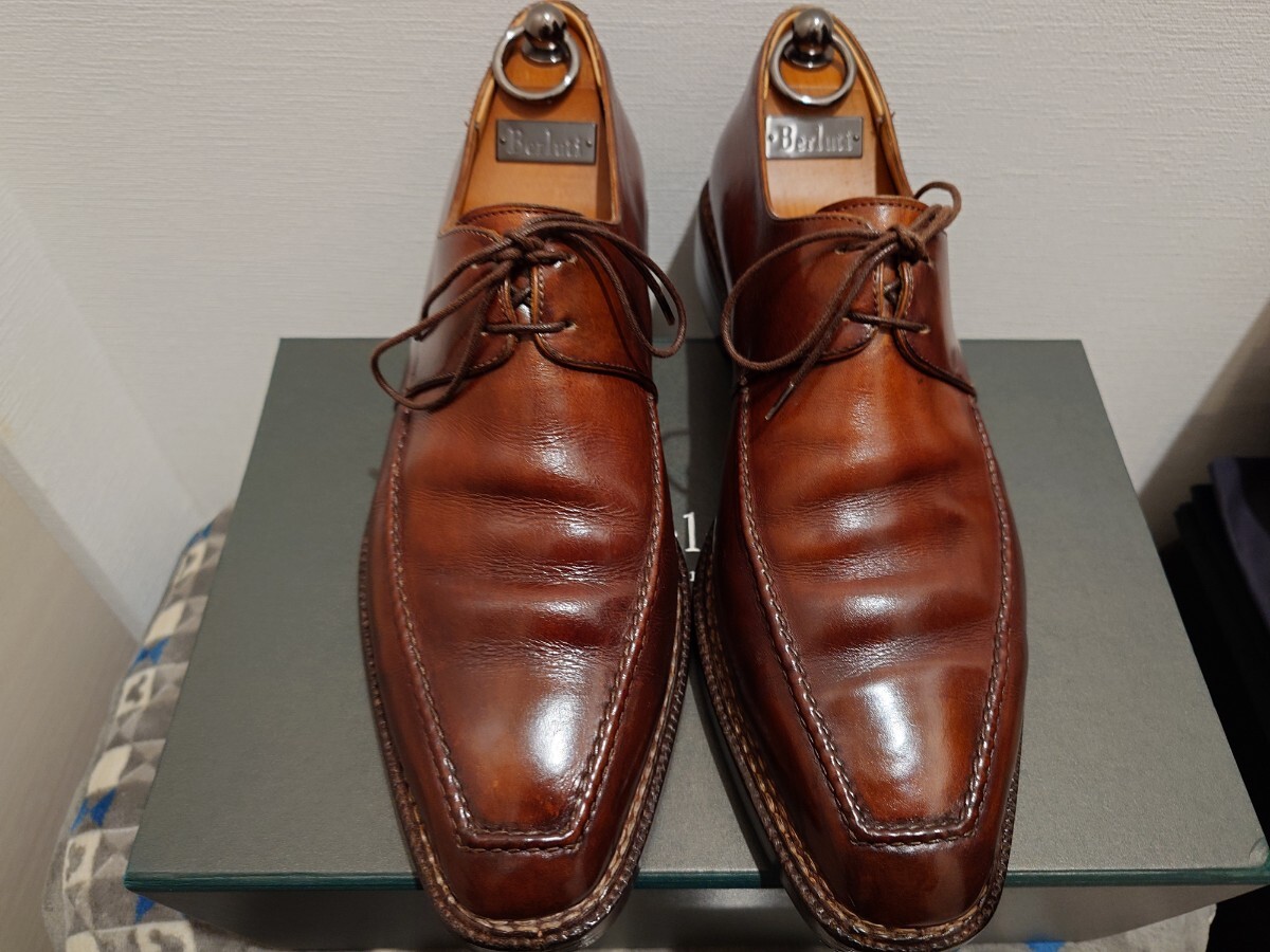 Berluti ベルルッティ ノルベジューゼ製法ダービービジネスシューズ