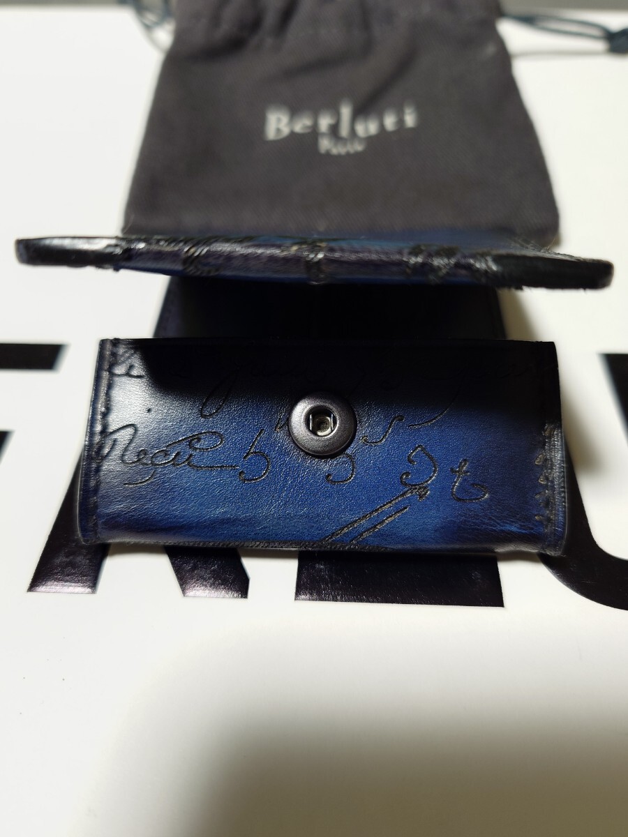 Berluti ベルルッティ オリジンスクラットレザーコインパース Berluti ベルルッティ オリジンスクラットレザーコインパース