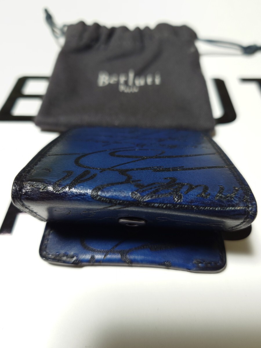 Berluti ベルルッティ オリジンスクラットレザーコインパース Berluti ベルルッティ オリジンスクラットレザーコインパース