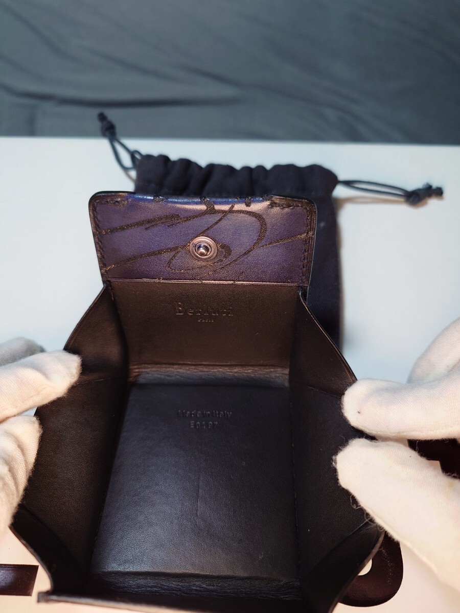 Berluti ベルルッティ オリジンスクラットレザーコインパース Berluti ベルルッティ オリジンスクラットレザーコインパース