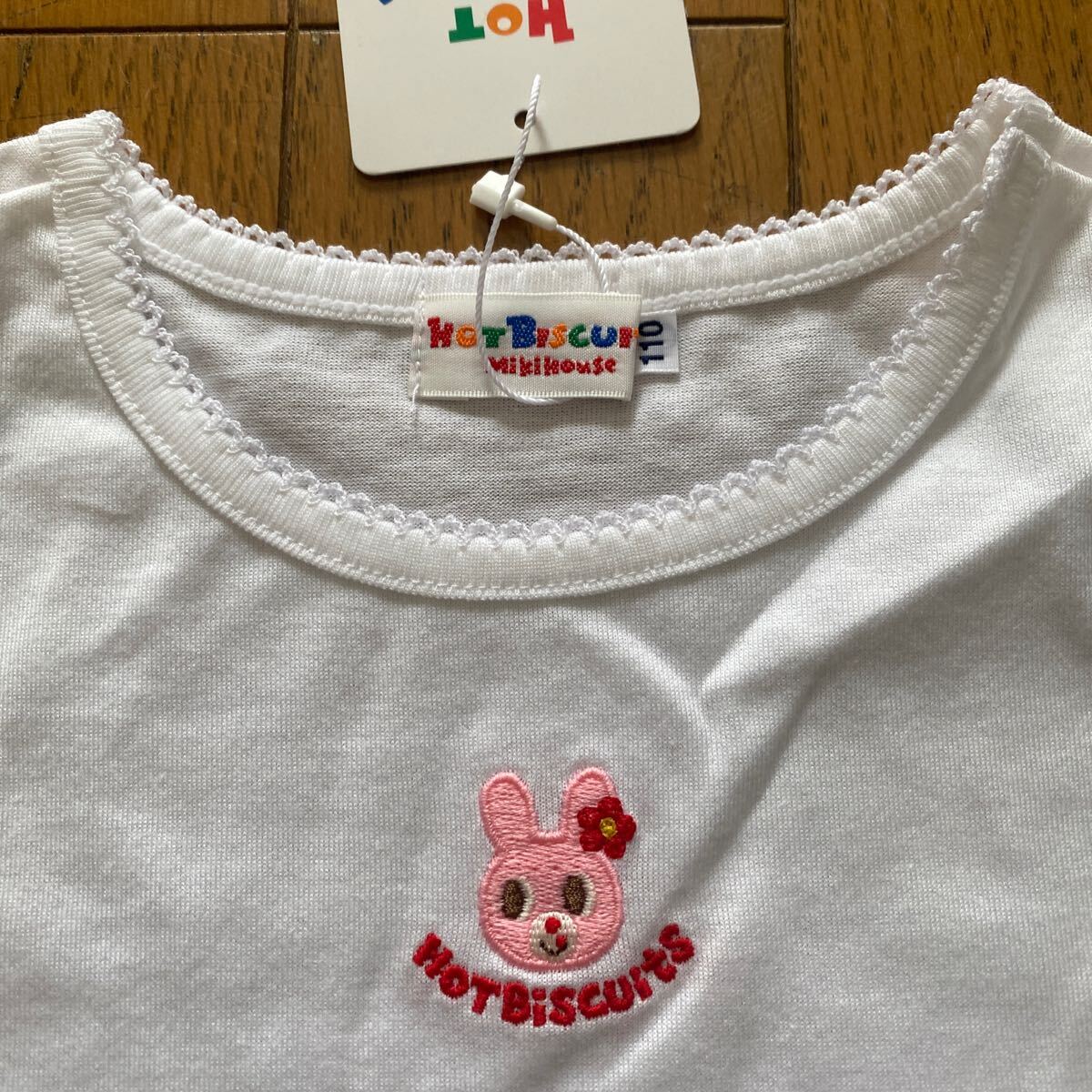 SALE 未使用 ミキハウス 半袖Tシャツ 110 カットソー 子供服 SALE 未使用 ミキハウス 半袖Tシャツ 110 カットソー 子供服