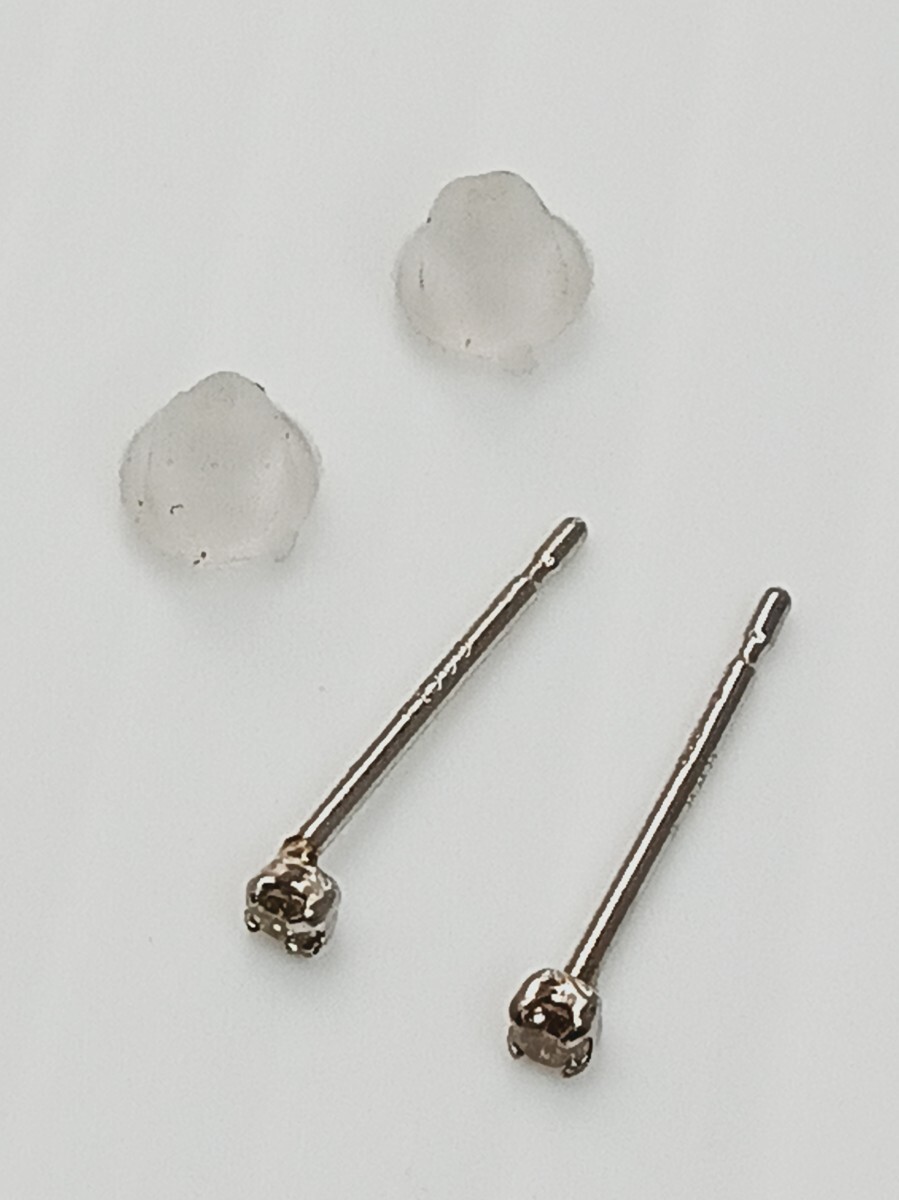 ☆pt900☆天然ダイヤ0.03ct☆ピアス☆77(プラチナ台)|売買され ☆pt900☆天然ダイヤ0.03ct☆ピアス☆77(プラチナ台)|売買され