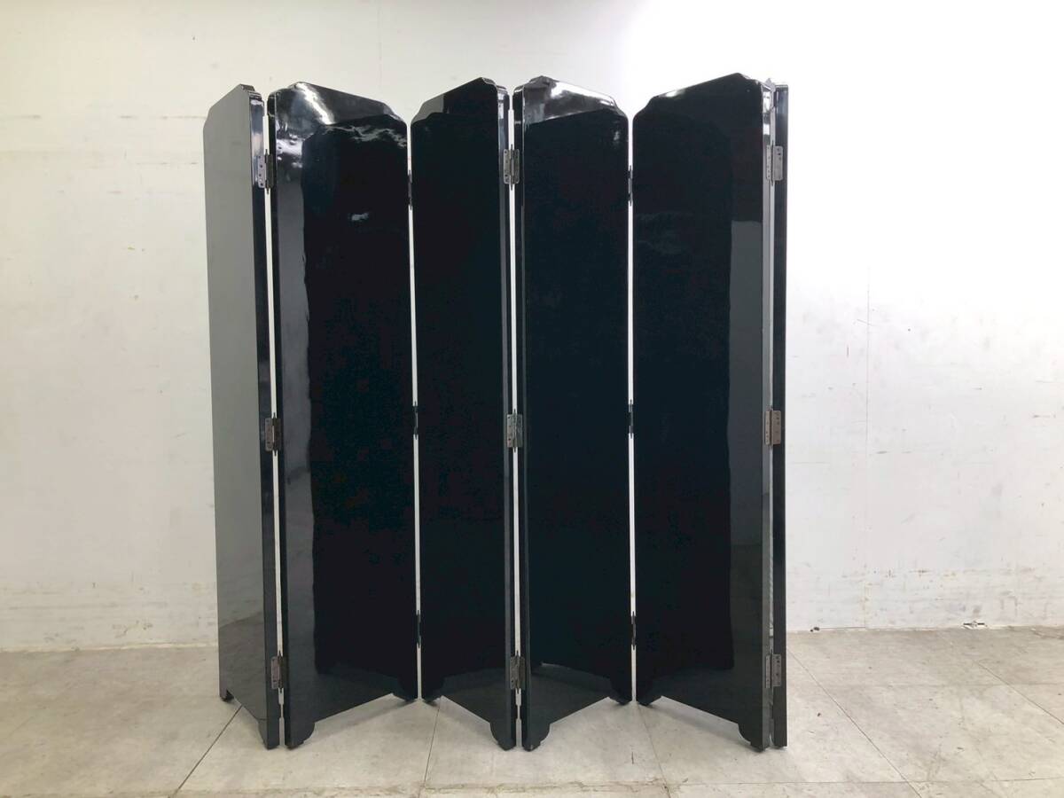 R6974☆展示品☆螺鈿細工☆中国伝統工芸☆最高級☆六曲一双屏風 R6974☆展示品☆螺鈿細工☆中国伝統工芸☆最高級☆六曲一双屏風