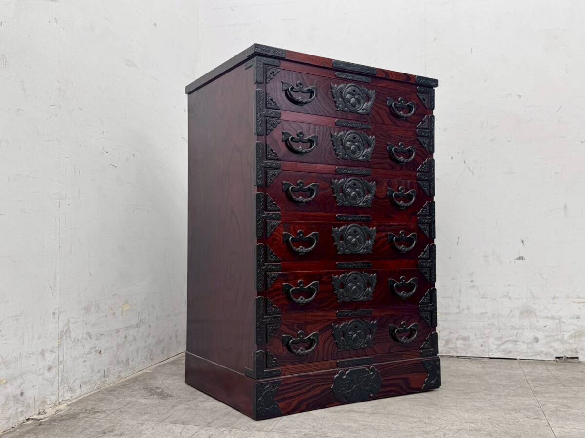 T7009☆展示美品☆岩谷堂箪笥☆整理箪笥☆チェスト☆欅☆南部 T7009☆展示美品☆岩谷堂箪笥☆整理箪笥☆チェスト☆欅☆南部