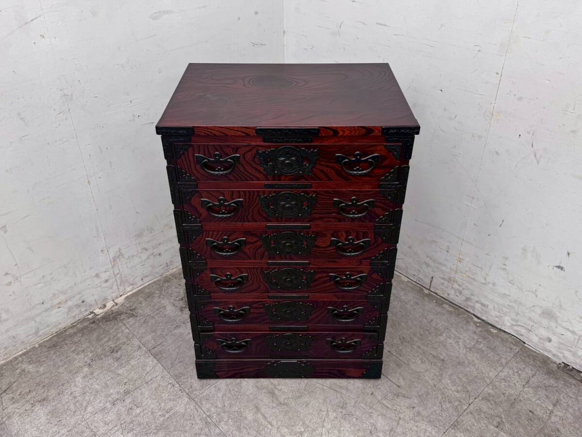 T7009☆展示美品☆岩谷堂箪笥☆整理箪笥☆チェスト☆欅☆南部 T7009☆展示美品☆岩谷堂箪笥☆整理箪笥☆チェスト☆欅☆南部