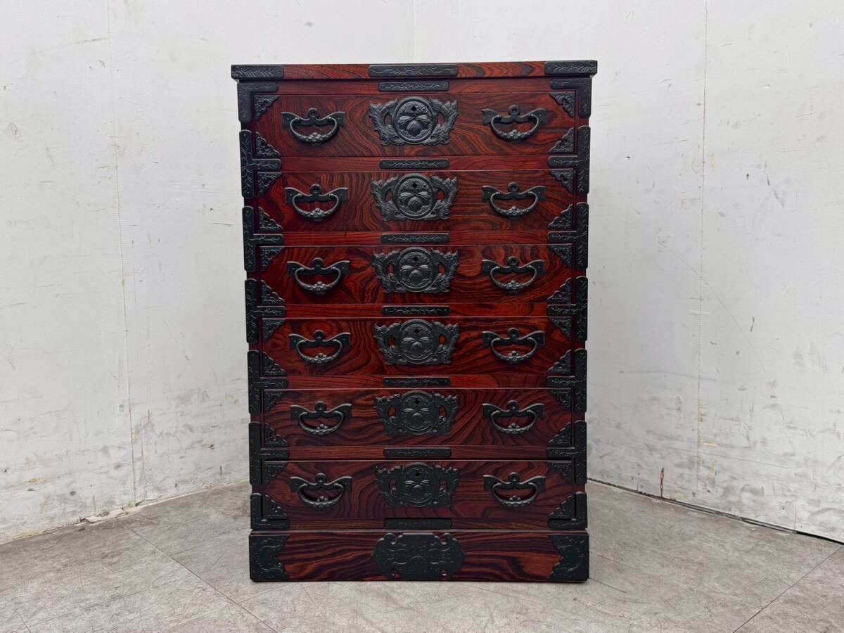 T7009☆展示美品☆岩谷堂箪笥☆整理箪笥☆チェスト☆欅☆南部 T7009☆展示美品☆岩谷堂箪笥☆整理箪笥☆チェスト☆欅☆南部