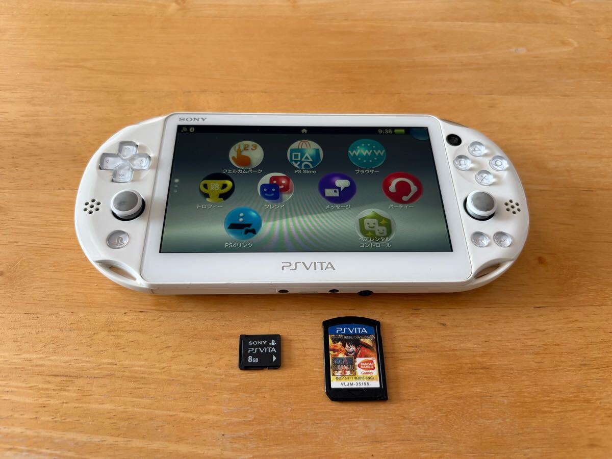 SONY PSVITA PCH-2000 PlayStation 初期化済み メモリ8GB SONY PSVITA PCH-2000 PlayStation 初期化済み メモリ8GB
