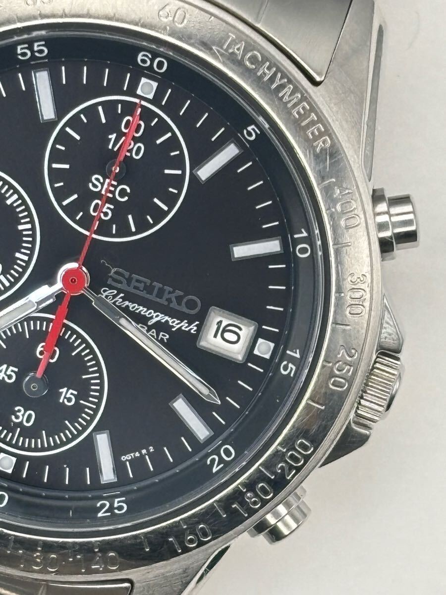 SEIKOセイコークォーツクロノグラフ10BAR 7192-OFVO 中古 SEIKOセイコークォーツクロノグラフ10BAR 7192-OFVO 中古