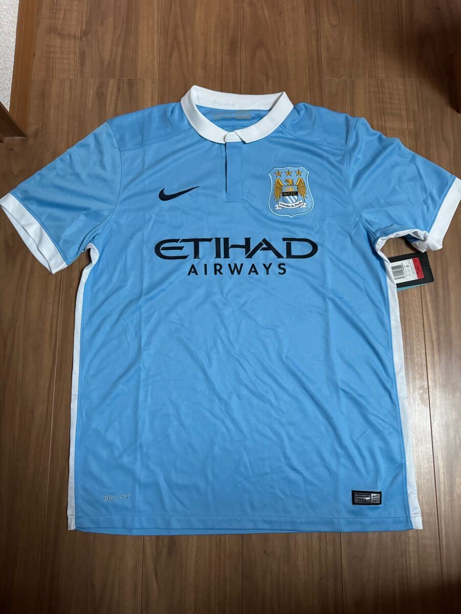 ☆大人気モデル☆新品未使用タグ付き☆マンチェスターシティ☆ナイキ国内正規品☆15-16☆ホームモデル☆_画像1
