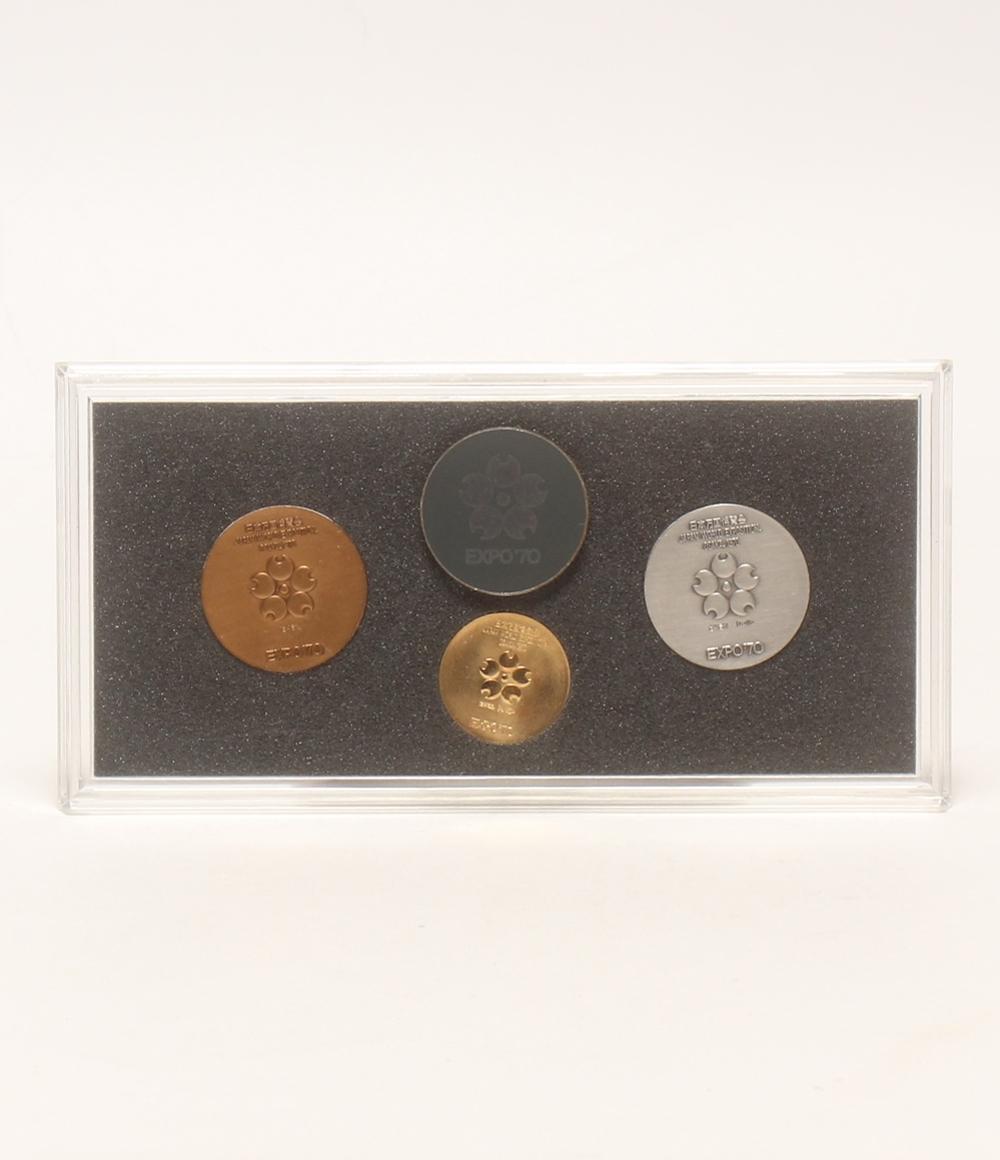 日本万国博覧会記念メダル EXPO70 K18 SV(貨幣)|売買された 日本万国博覧会記念メダル EXPO70 K18 SV(貨幣)|売買された