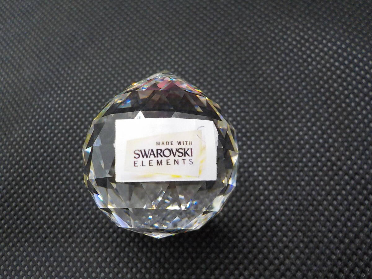 * не использовался * печать есть * Swarovski *SWAROVSKI* стандартный товар * мяч type * crystal *30mm*