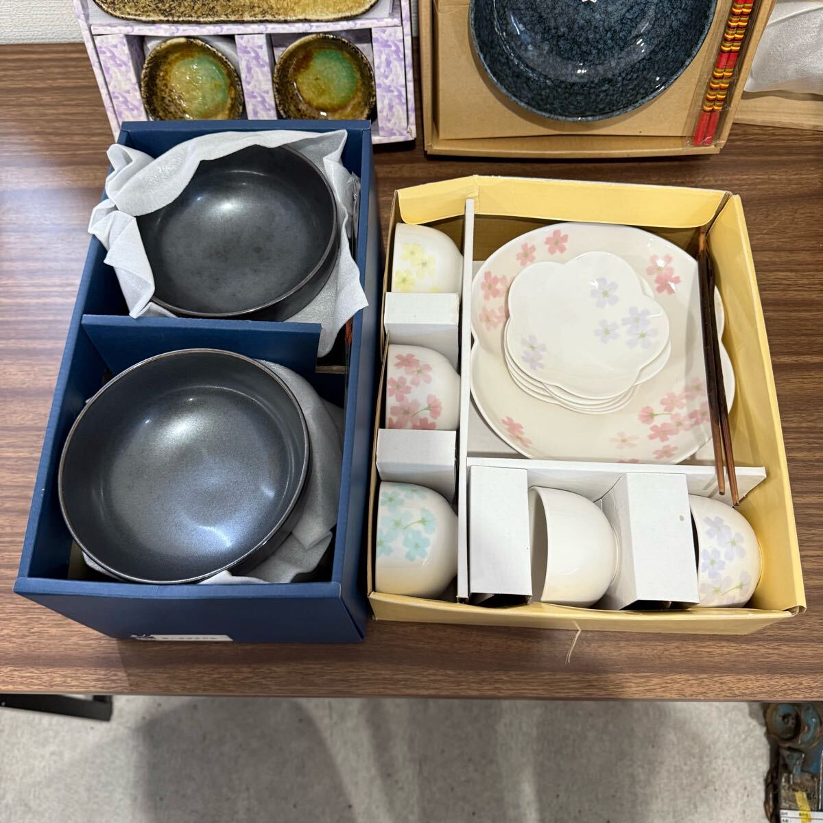 OYF149【まとめ売り☆】和食器 箱付き 有田焼 美濃焼 京焼 OYF149【まとめ売り☆】和食器 箱付き 有田焼 美濃焼 京焼