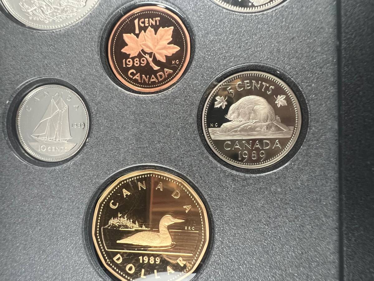 1985年 カナダ銀貨 国立公園開園100周年記念銀貨 1ドルプルーフ