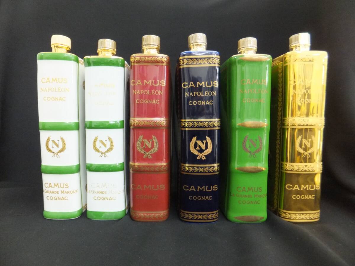 CAMUS カミュ NAPOLEON ナポレオン ブック 6本セット 金 緑 赤 CAMUS カミュ NAPOLEON ナポレオン ブック 6本セット 金 緑 赤