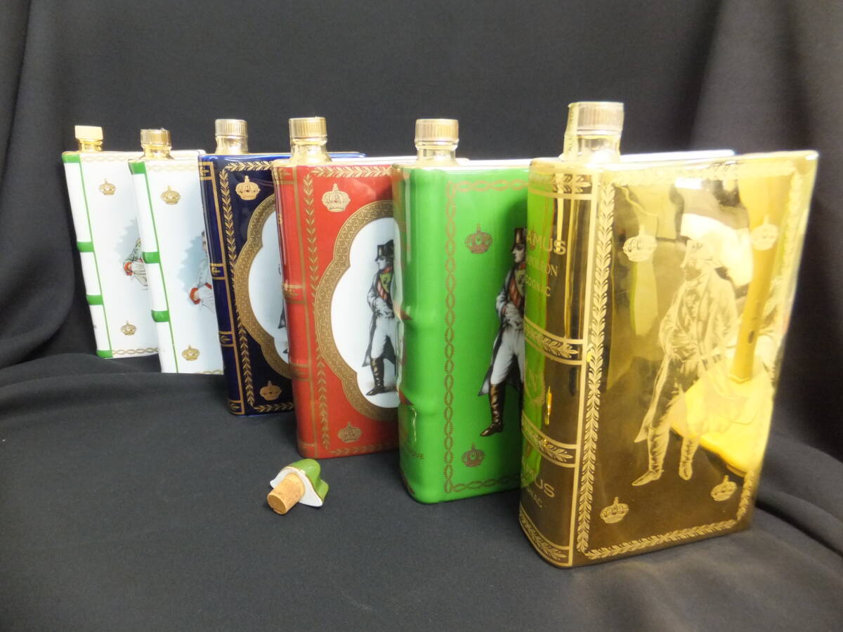 CAMUS カミュ NAPOLEON ナポレオン ブック 6本セット 金 緑 赤 CAMUS カミュ NAPOLEON ナポレオン ブック 6本セット 金 緑 赤
