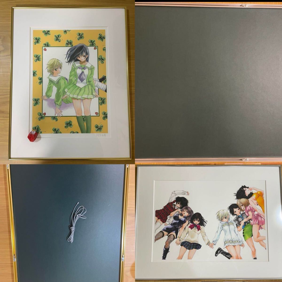 いちご100% 複製原画 河下水希 直筆サイン シリアルナンバー入り いちご100% 複製原画 河下水希 直筆サイン シリアルナンバー入り