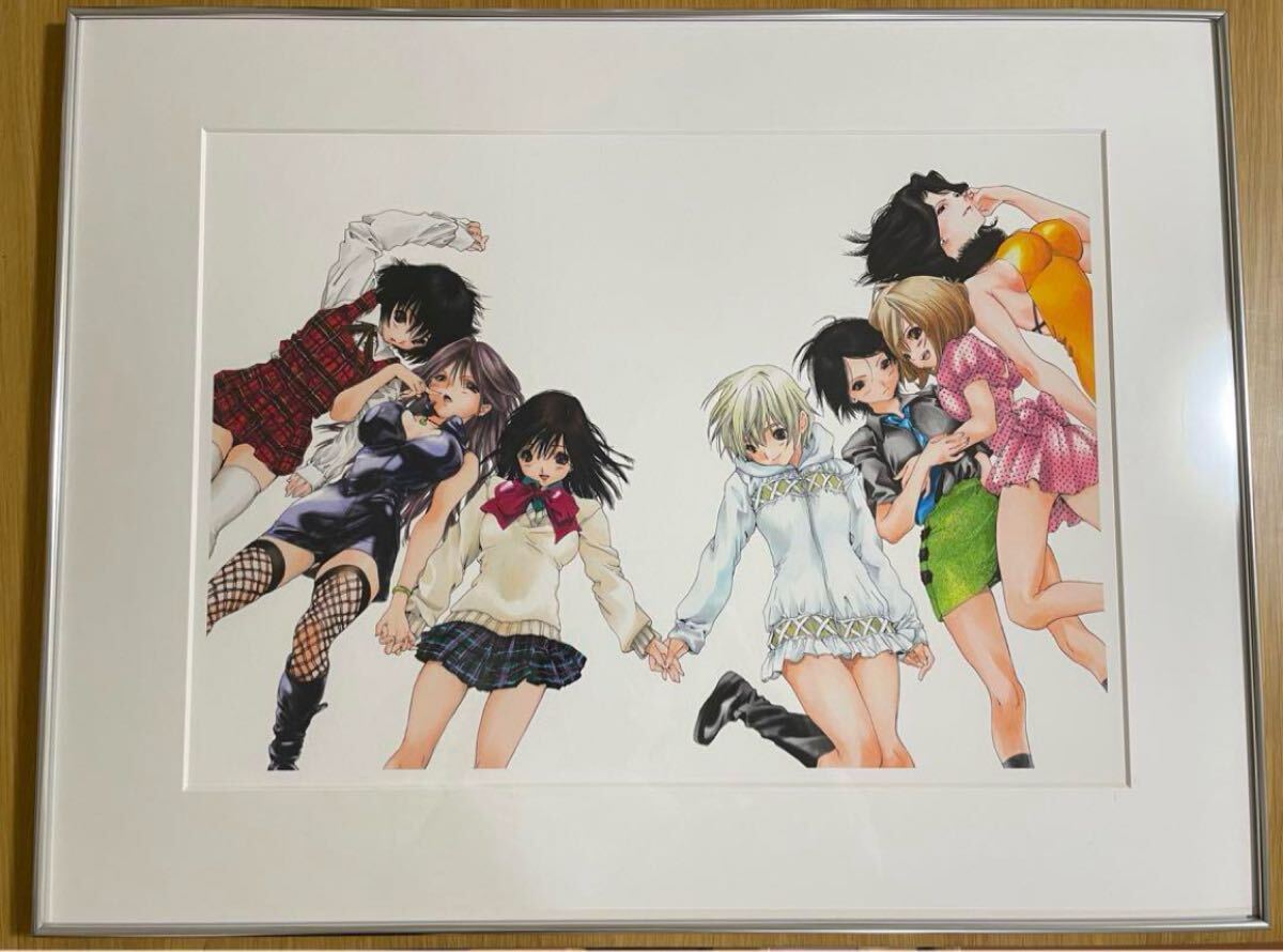 いちご100% 複製原画 河下水希 直筆サイン シリアルナンバー入り いちご100% 複製原画 河下水希 直筆サイン シリアルナンバー入り