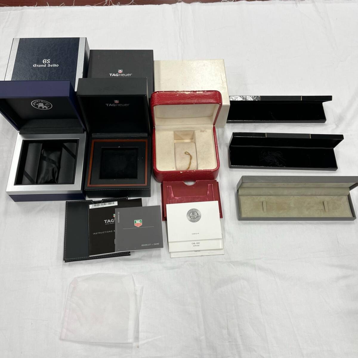 J1836☆ ブランド時計空箱12点 まとめ商品 ロレックス エルメス