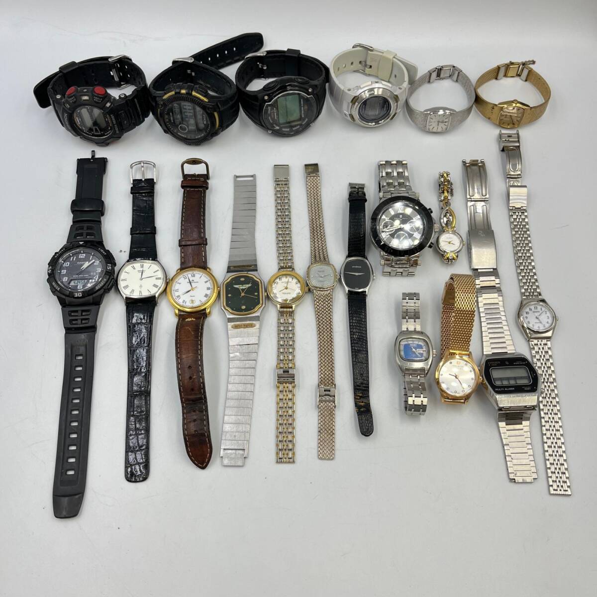 J1998☆未検品 腕時計19点 まとめ商品 カシオG-SHOCK セイコー J1998☆未検品 腕時計19点 まとめ商品 カシオG-SHOCK セイコー