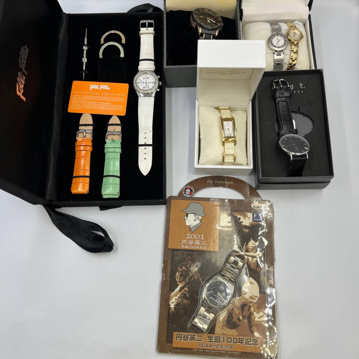 J2004☆未検品 腕時計7点 まとめ商品 円谷 キティ ピエール J2004☆未検品 腕時計7点 まとめ商品 円谷 キティ ピエール