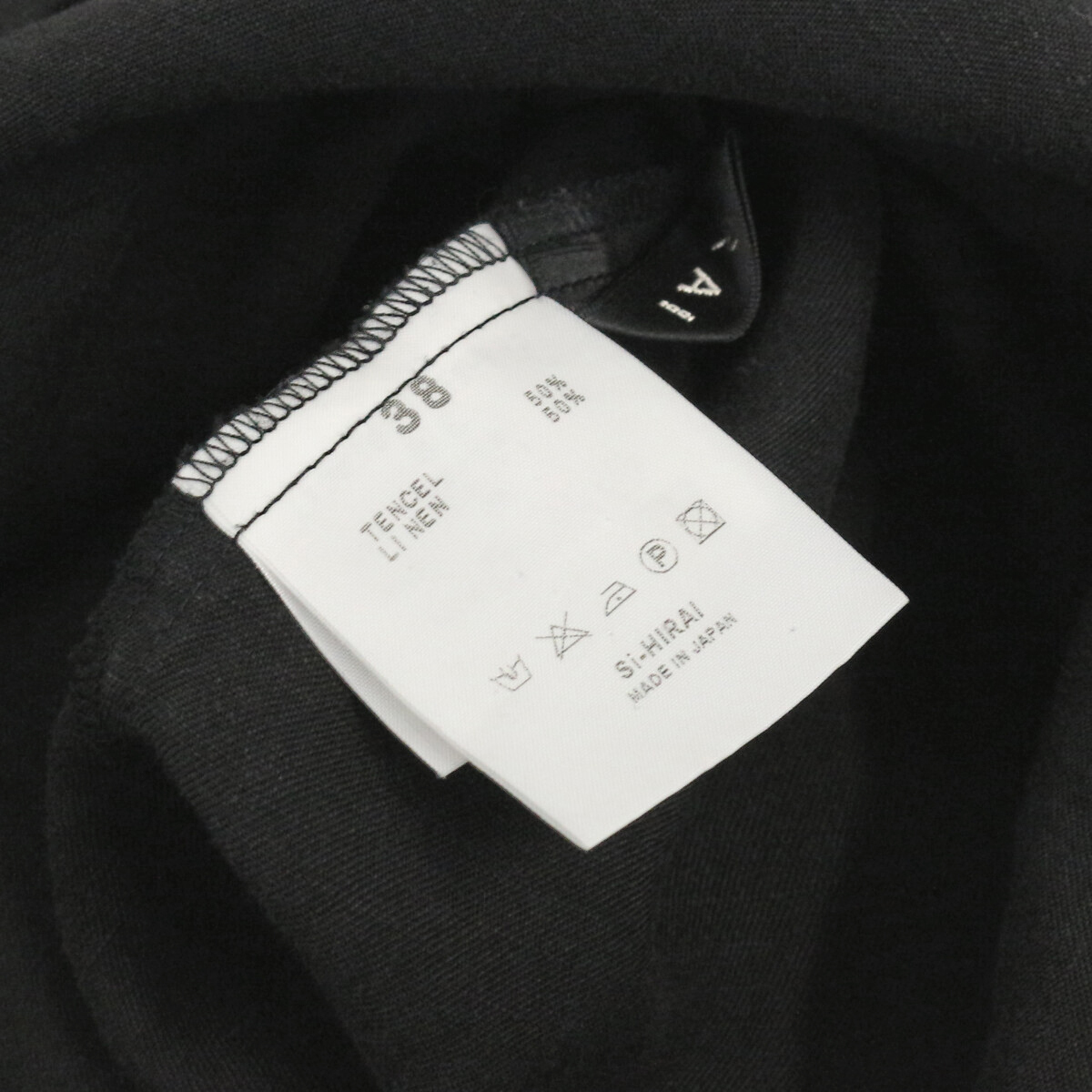 SI-HIRAI バルーンチュニック / テンセル×麻フレンチスリーブコクーンチュニック 38 CHW-2538 スーヒライ_画像3