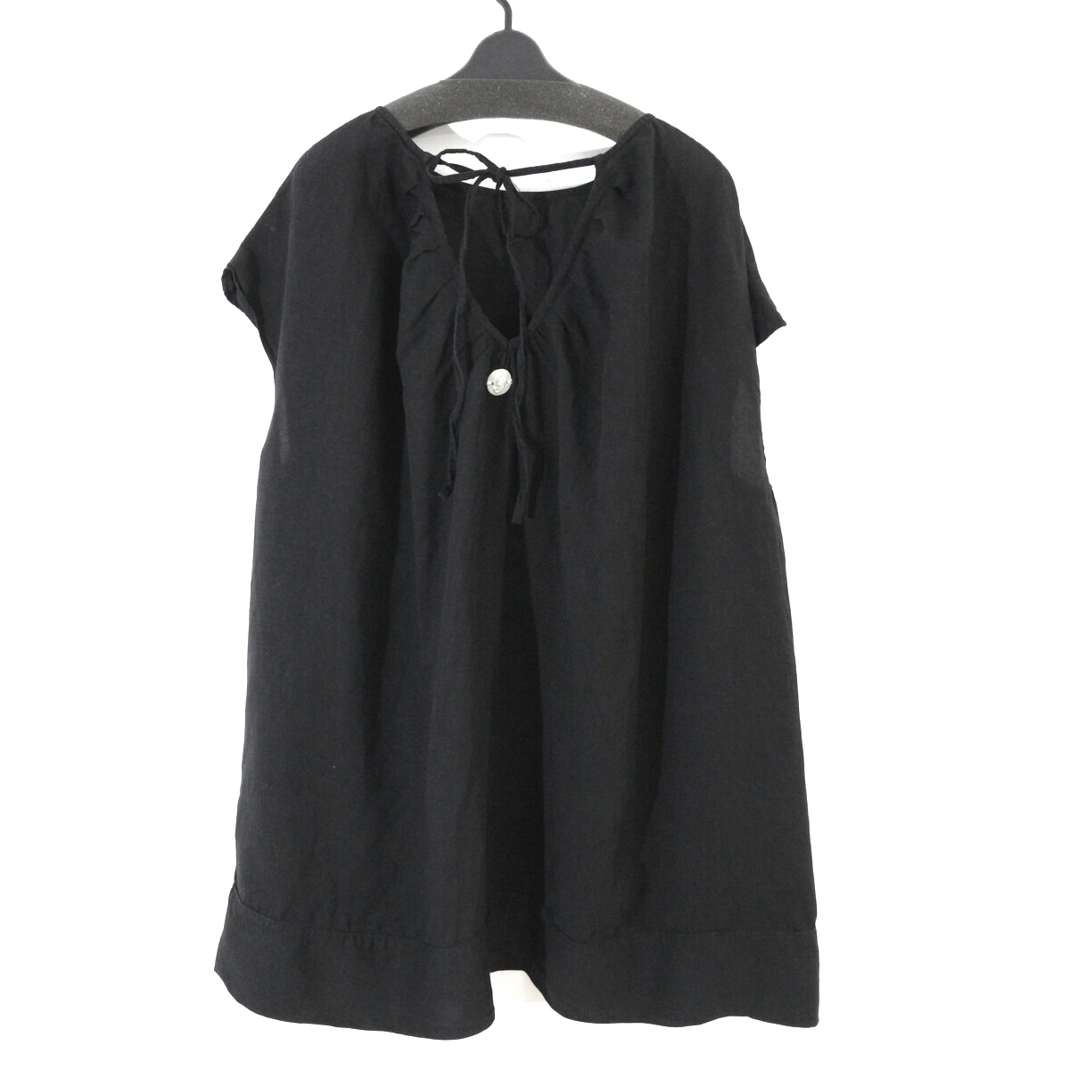 SI-HIRAI バルーンチュニック / テンセル×麻フレンチスリーブコクーンチュニック 38 CHW-2538 スーヒライ_画像2